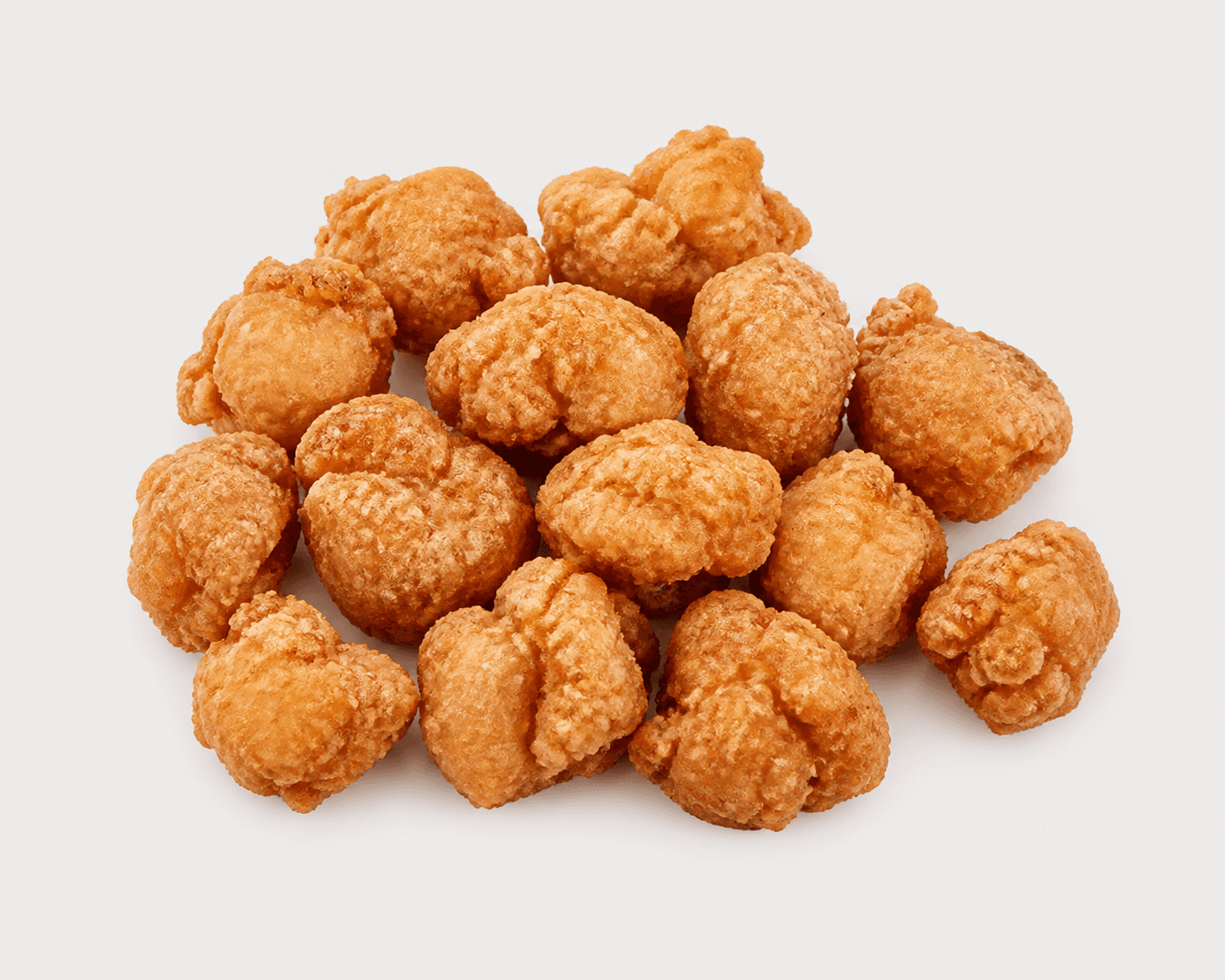 Fully cooked chicken karaage